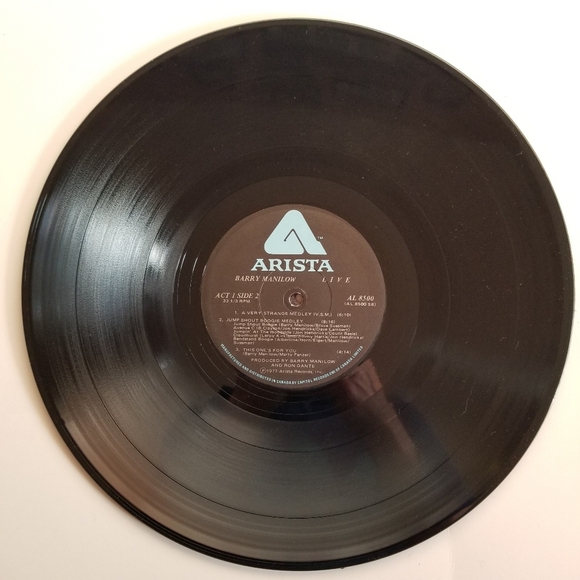 Barry Manilow Live Album Vinyl 2 Disc Lp Record Set ⏺3/$40+Free Shipping🚚 - Picture 10 of 17